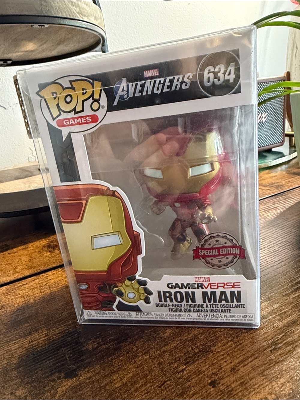Funko Gamerverse Iron Man Pop! Figure - Red, Gold